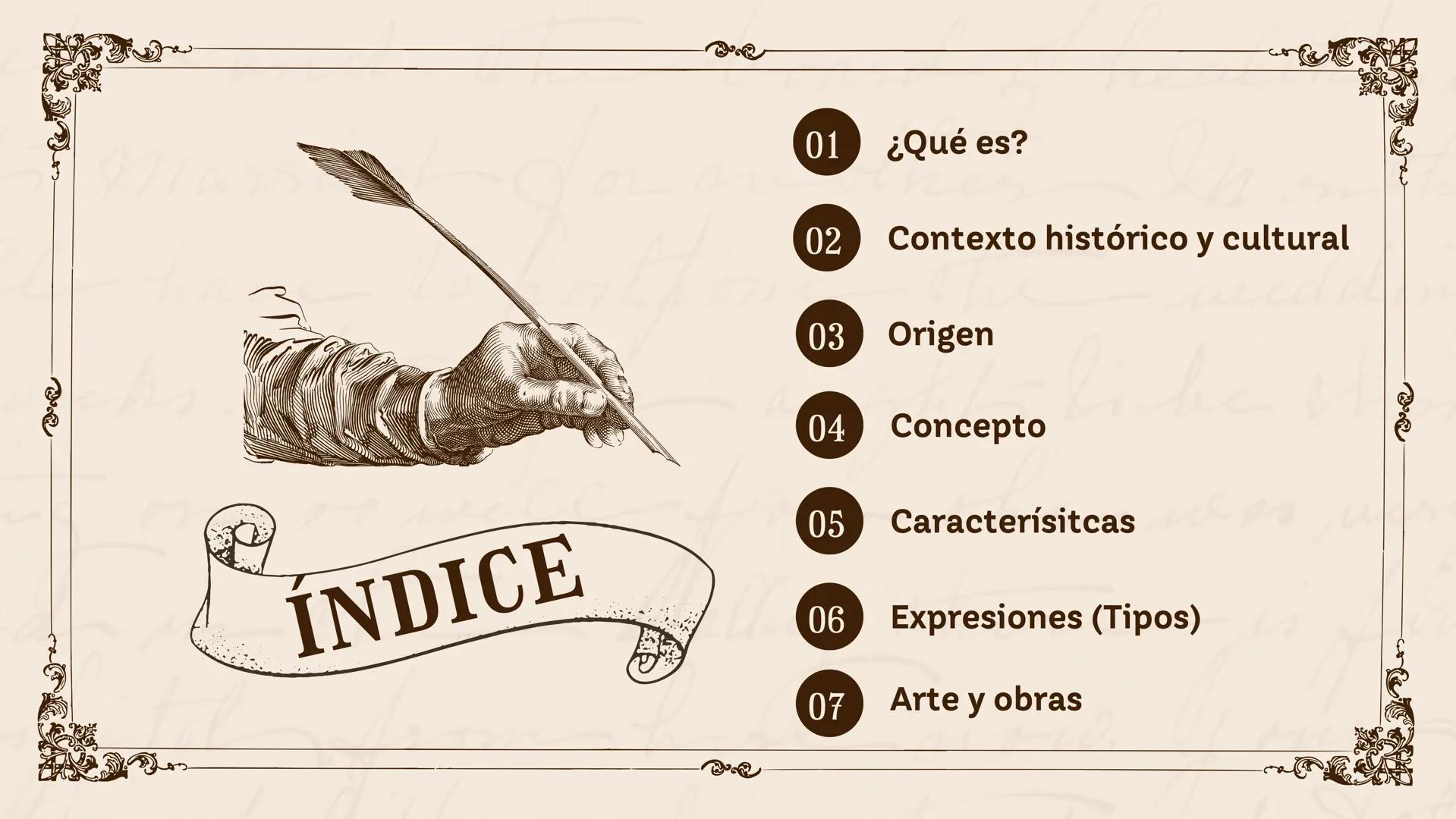 Mars
Historia De
LAS the
he
VANGUARIDAS
Valentina Tinjacá
Samantha Hurtado
1003 jm
the
now.
was ver ÍNDICE
01 ¿Qué es?
02 Contexto histórico