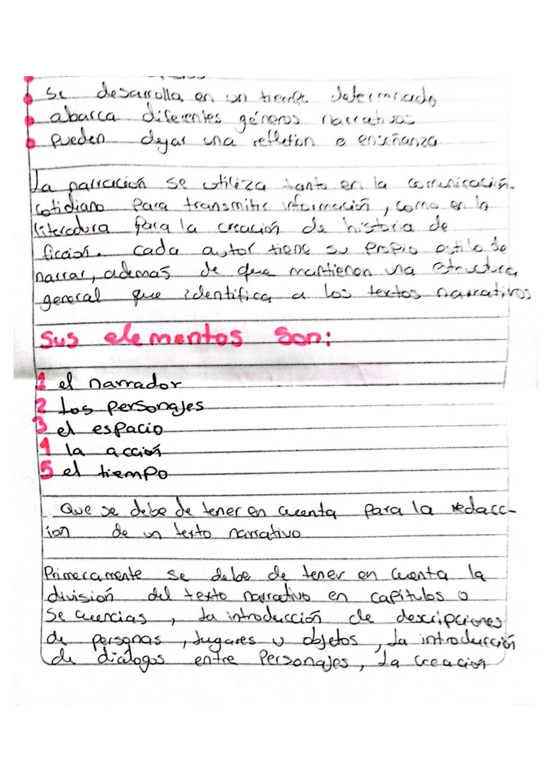 TETO Narrativo
Un texto narrativo es el relato de ona
Secuencia de hechos o acciones, ocurridas. ocyn
en un espacio y momento determinado.s