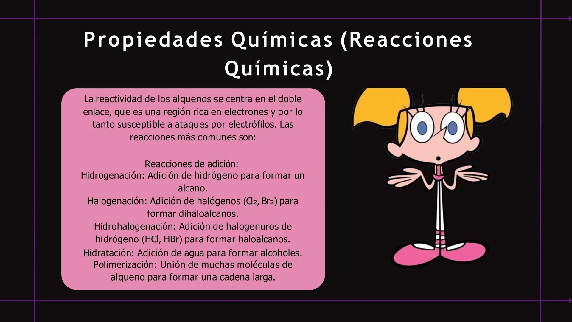 Alquenos, alquinos
y cíclicos Los alquenos son
compuestos
orgánicos de gran
importancia
industrial y
comercial. Se
utilizan como
materia pr