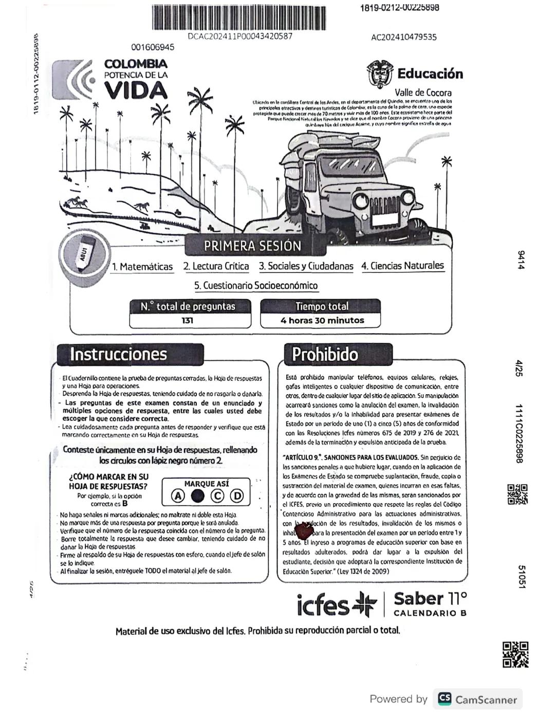 Material de estudio ICFES