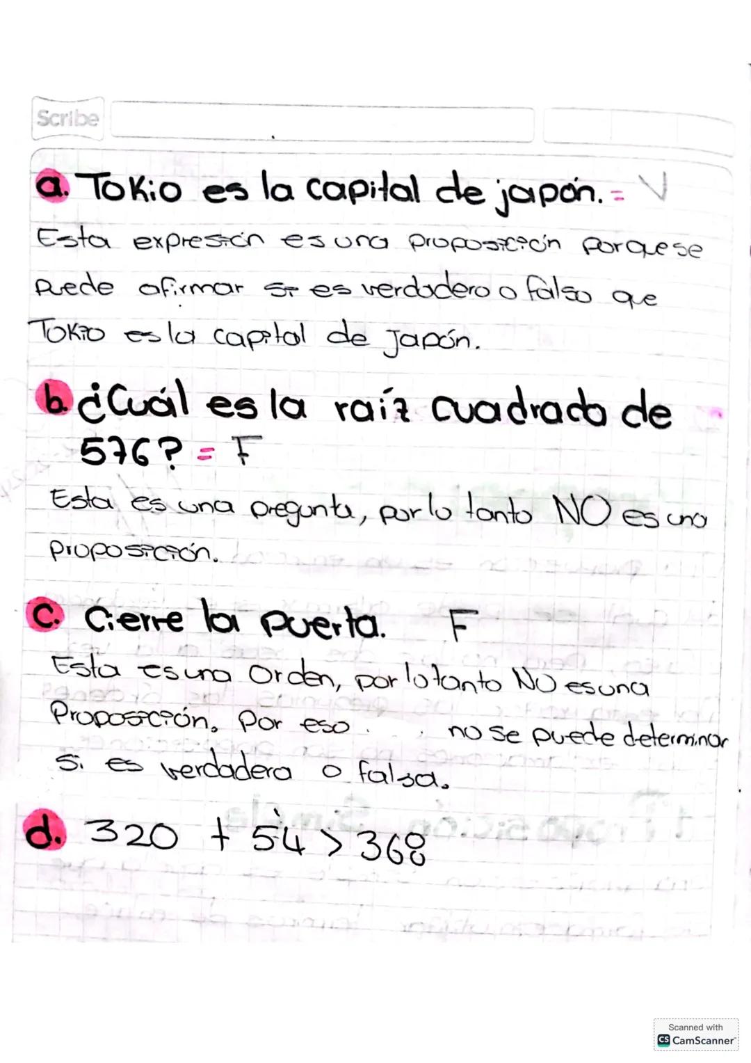 1.
22 de Marzo de 2024
23-02-
Proposicionesly
Una proposición es un enunciado
del cual se puede afirmar st es verdadero
。 falso, pero no los