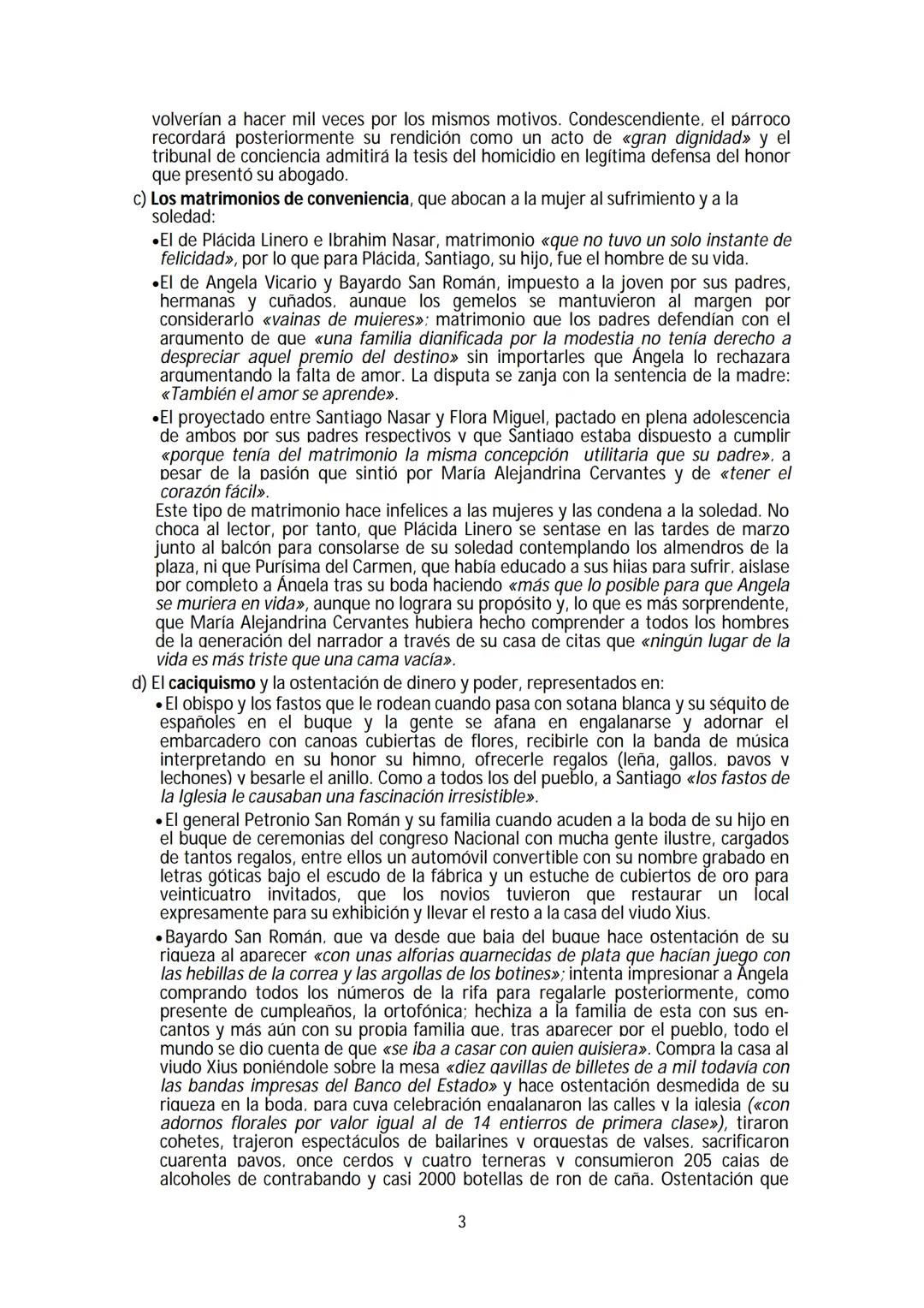 CRÓNICA DE UNA MUERTE ANUNCIADA. ANÁLISIS: TEMAS. ESTRUCTURA.
Temas: Violencia inserta en el trasnochado código del honor. La religión, la
s