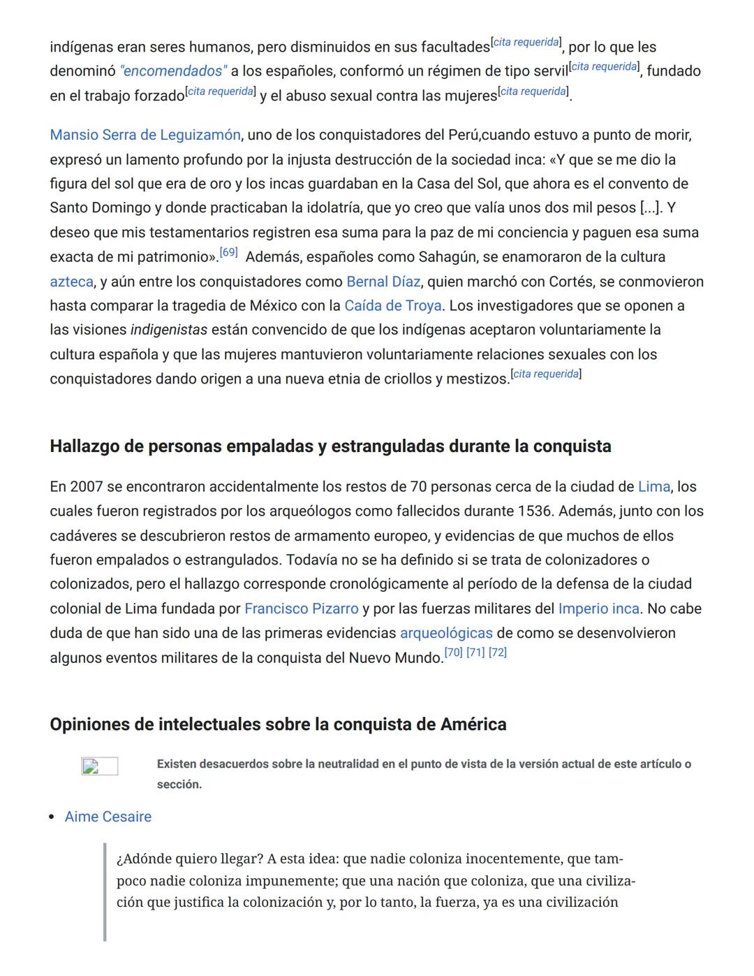 Conquista de América
campañas de conquista militar del continente americano
La conquista de América fue el proceso colonialista a través de