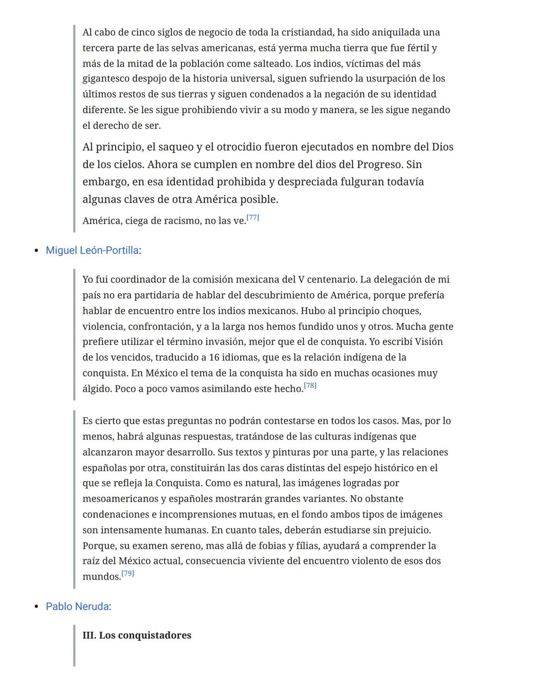 Conquista de América
campañas de conquista militar del continente americano
La conquista de América fue el proceso colonialista a través de