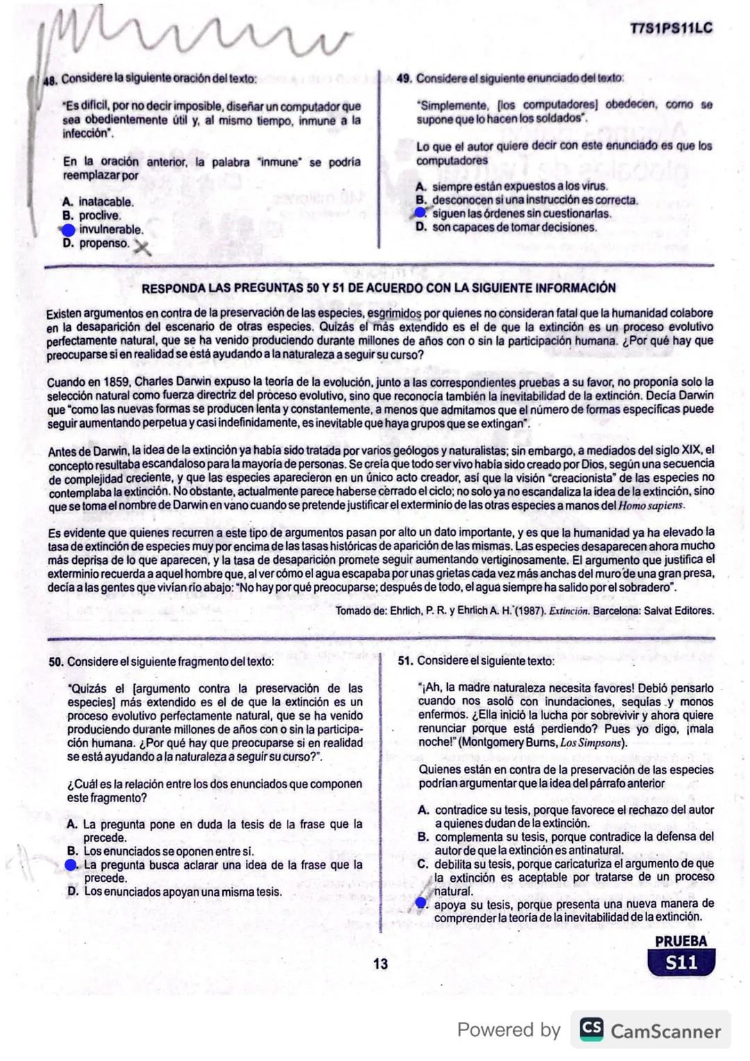 R1S1PS11M
Prueba de Matemáticas
1. Alejandro empacó agua en 100 botellas iguales y quiere verificar que la cantidad de agua que hay en cada