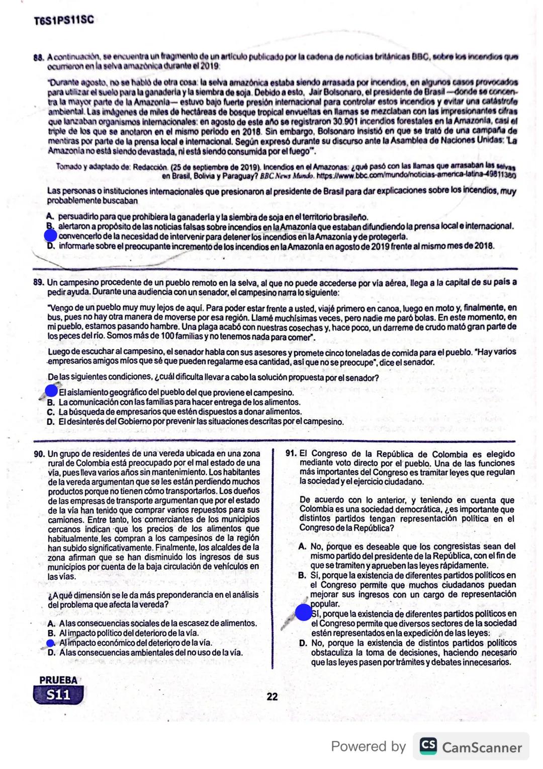 R1S1PS11M
Prueba de Matemáticas
1. Alejandro empacó agua en 100 botellas iguales y quiere verificar que la cantidad de agua que hay en cada