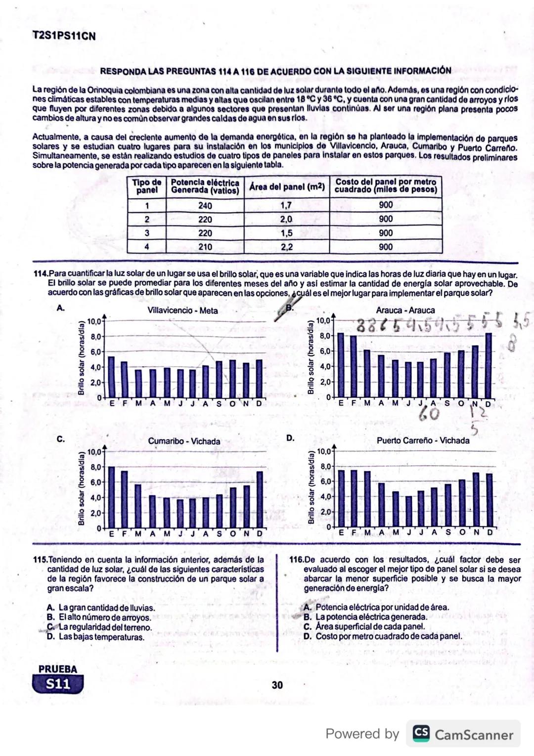 R1S1PS11M
Prueba de Matemáticas
1. Alejandro empacó agua en 100 botellas iguales y quiere verificar que la cantidad de agua que hay en cada