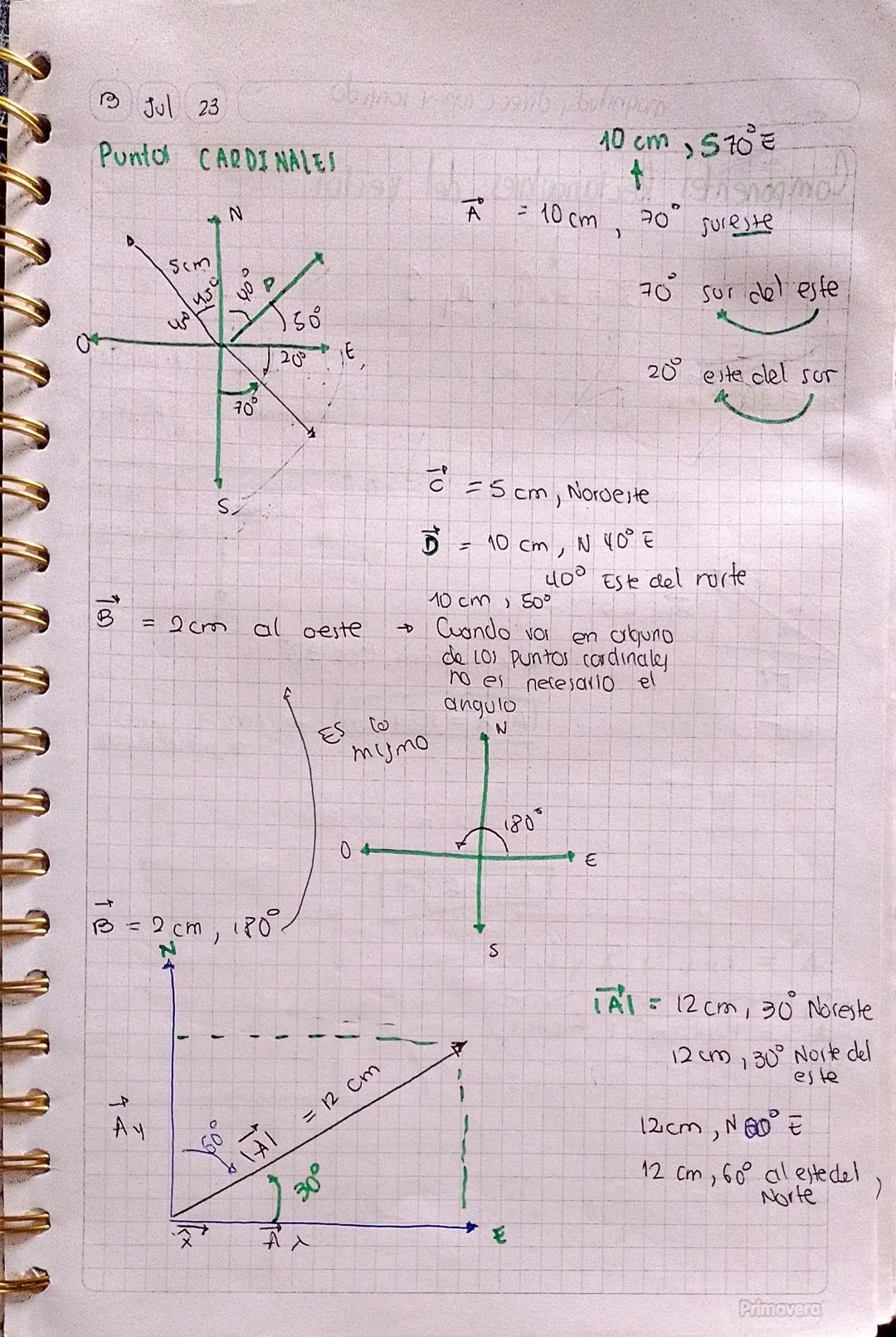 # Vectores y Sistemas
De referencia
Coordenadas rectangulares (cartesianar)
10-
Y
5-
3
$r^2 = x^2 + y^2$
(12,5)
$r = \sqrt{x^2 + y^2}$