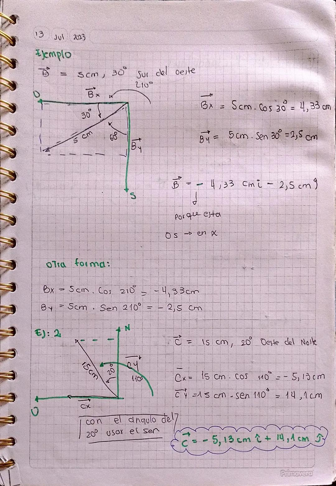# Vectores y Sistemas
De referencia
Coordenadas rectangulares (cartesianar)
10-
Y
5-
3
$r^2 = x^2 + y^2$
(12,5)
$r = \sqrt{x^2 + y^2}$