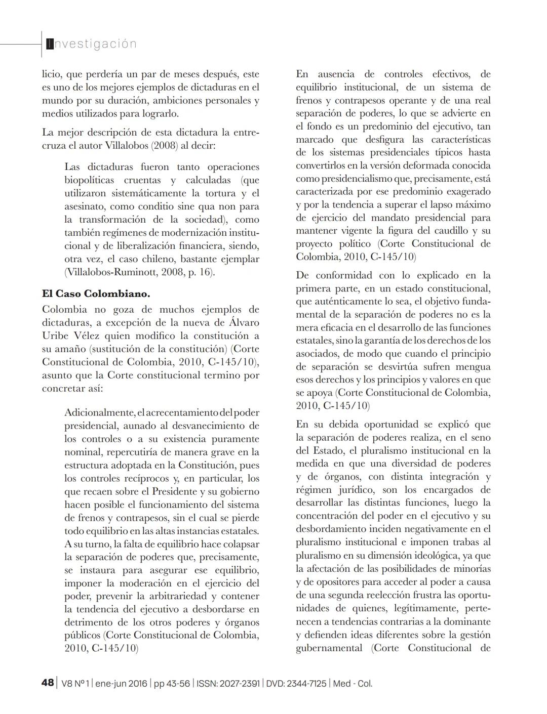 # SSOAR
Open Access Repository
www.ssoar.info
# Elementos que describen una dictadura en América
## Latina
Valencia Grajales, José Fernand
