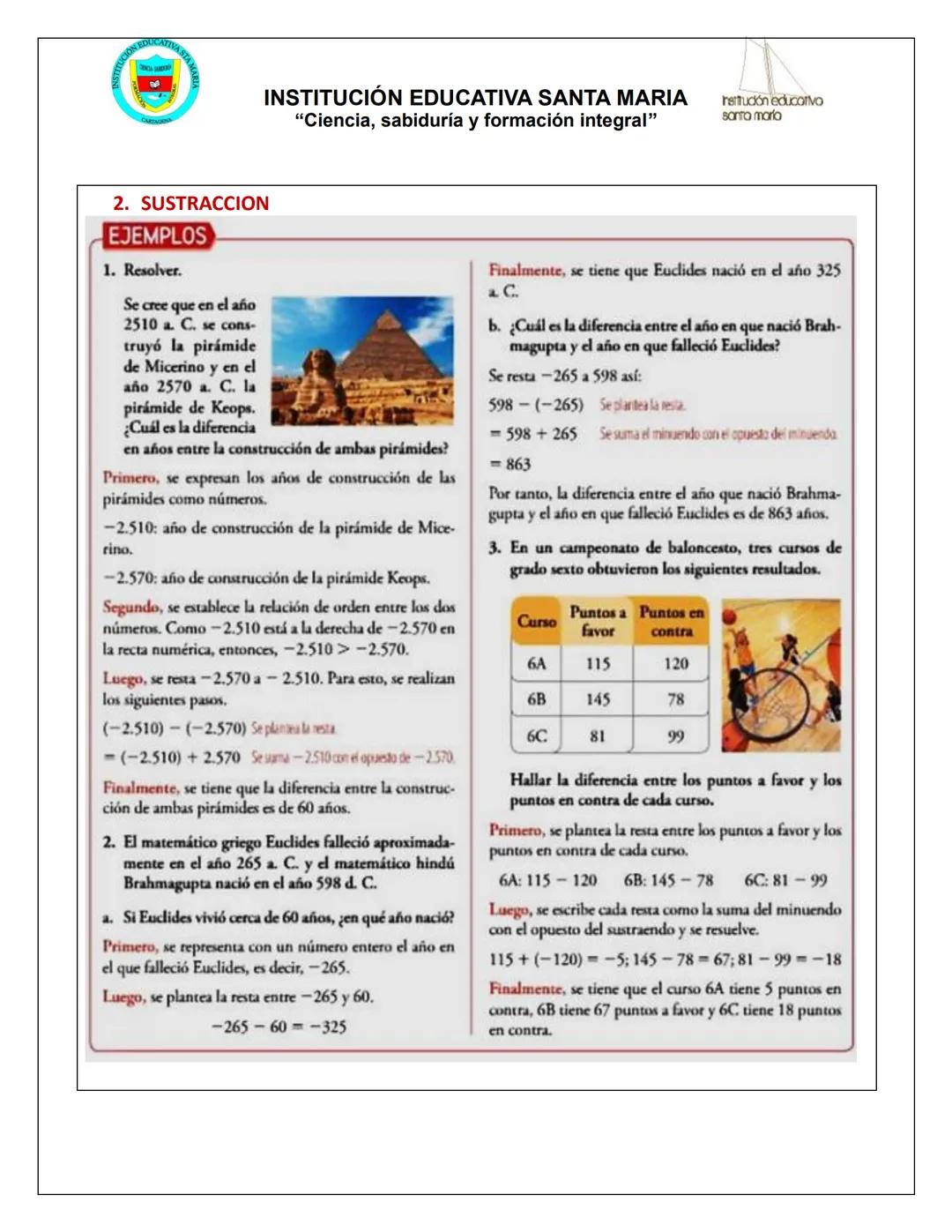 TUCIÓN ED
CATIVA STAM
INSTITUCIÓN EDUCATIVA SANTA MARIA
"Ciencia, sabiduría y formación integral"
heudón educarVO
santa maria
Área:
Docente: