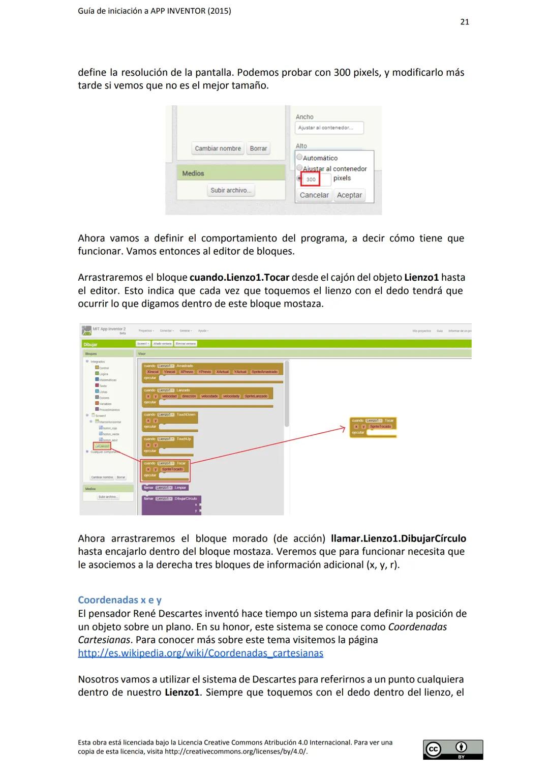 # GUÍA DE INICIACIÓN
# A APP INVENTOR Guía de iniciación a APP INVENTOR (2015)
Tabla de contenido
GUÍA DE INICIACIÓN A APP INVENTOR
Objeti