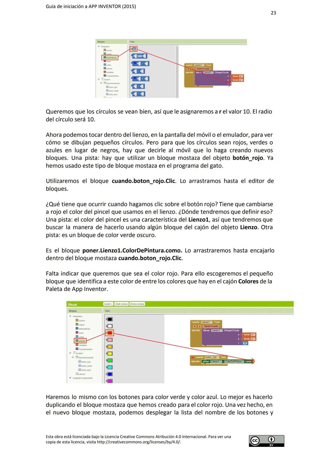 # GUÍA DE INICIACIÓN
# A APP INVENTOR Guía de iniciación a APP INVENTOR (2015)
Tabla de contenido
GUÍA DE INICIACIÓN A APP INVENTOR
Objeti