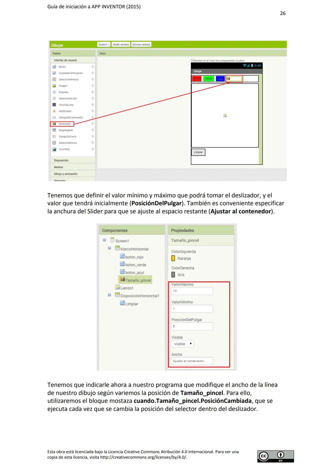 # GUÍA DE INICIACIÓN
# A APP INVENTOR Guía de iniciación a APP INVENTOR (2015)
Tabla de contenido
GUÍA DE INICIACIÓN A APP INVENTOR
Objeti