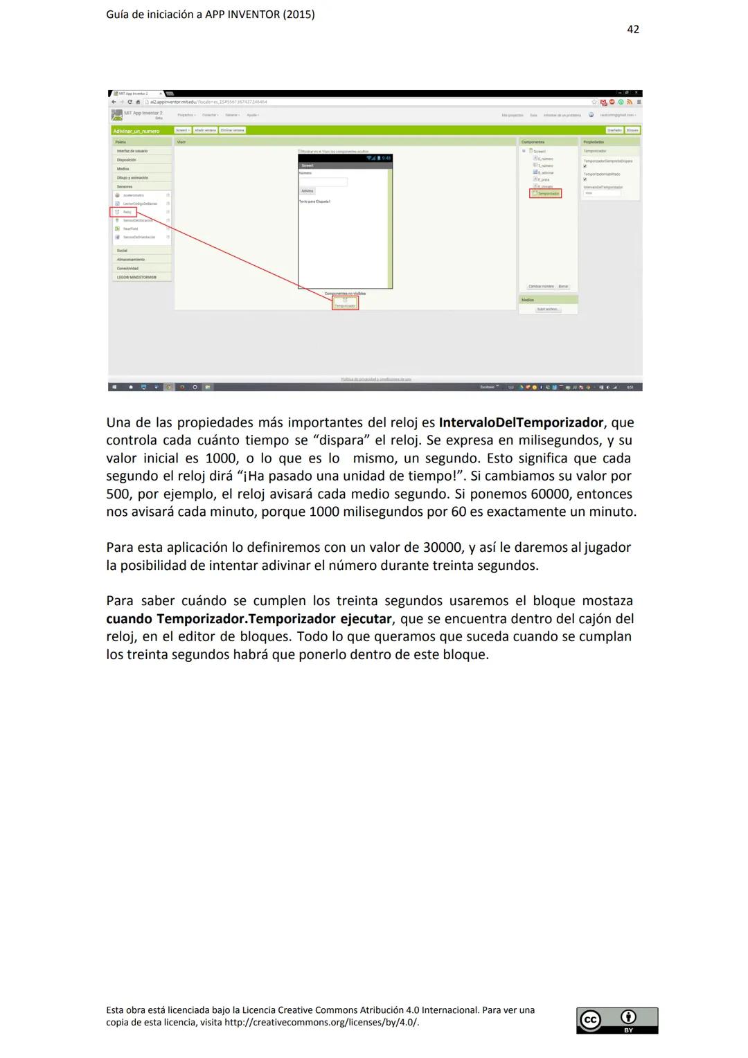 # GUÍA DE INICIACIÓN
# A APP INVENTOR Guía de iniciación a APP INVENTOR (2015)
Tabla de contenido
GUÍA DE INICIACIÓN A APP INVENTOR
Objeti