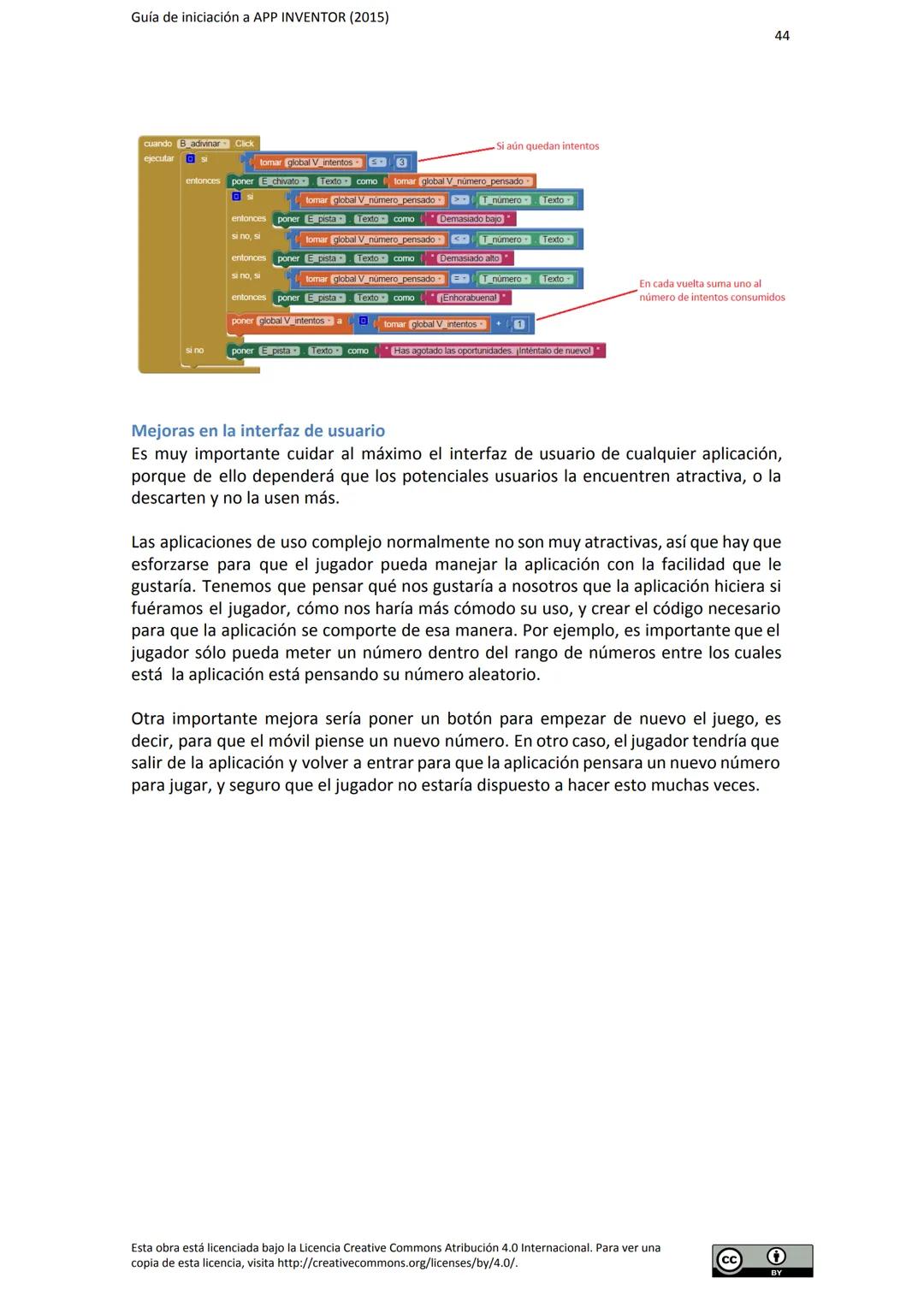 # GUÍA DE INICIACIÓN
# A APP INVENTOR Guía de iniciación a APP INVENTOR (2015)
Tabla de contenido
GUÍA DE INICIACIÓN A APP INVENTOR
Objeti
