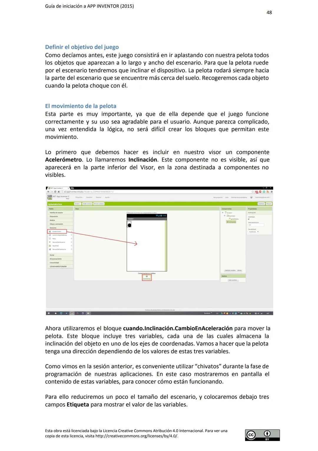 # GUÍA DE INICIACIÓN
# A APP INVENTOR Guía de iniciación a APP INVENTOR (2015)
Tabla de contenido
GUÍA DE INICIACIÓN A APP INVENTOR
Objeti