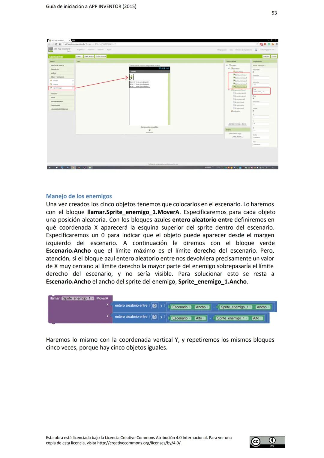 # GUÍA DE INICIACIÓN
# A APP INVENTOR Guía de iniciación a APP INVENTOR (2015)
Tabla de contenido
GUÍA DE INICIACIÓN A APP INVENTOR
Objeti