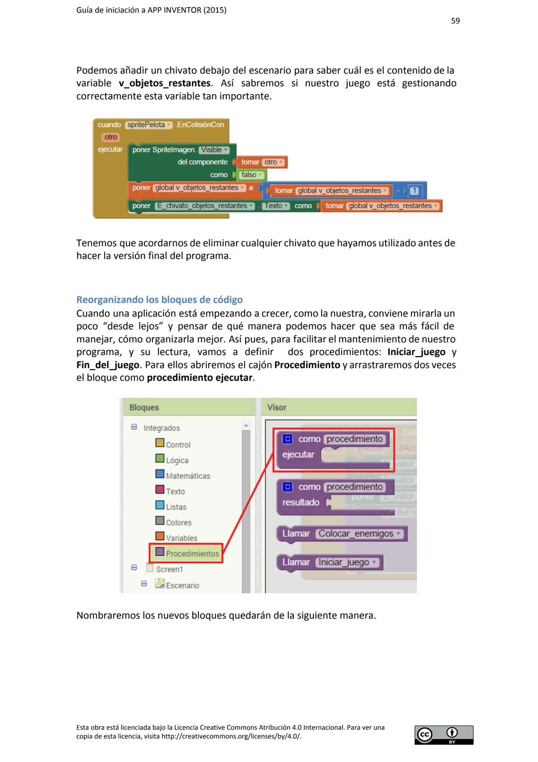 # GUÍA DE INICIACIÓN
# A APP INVENTOR Guía de iniciación a APP INVENTOR (2015)
Tabla de contenido
GUÍA DE INICIACIÓN A APP INVENTOR
Objeti