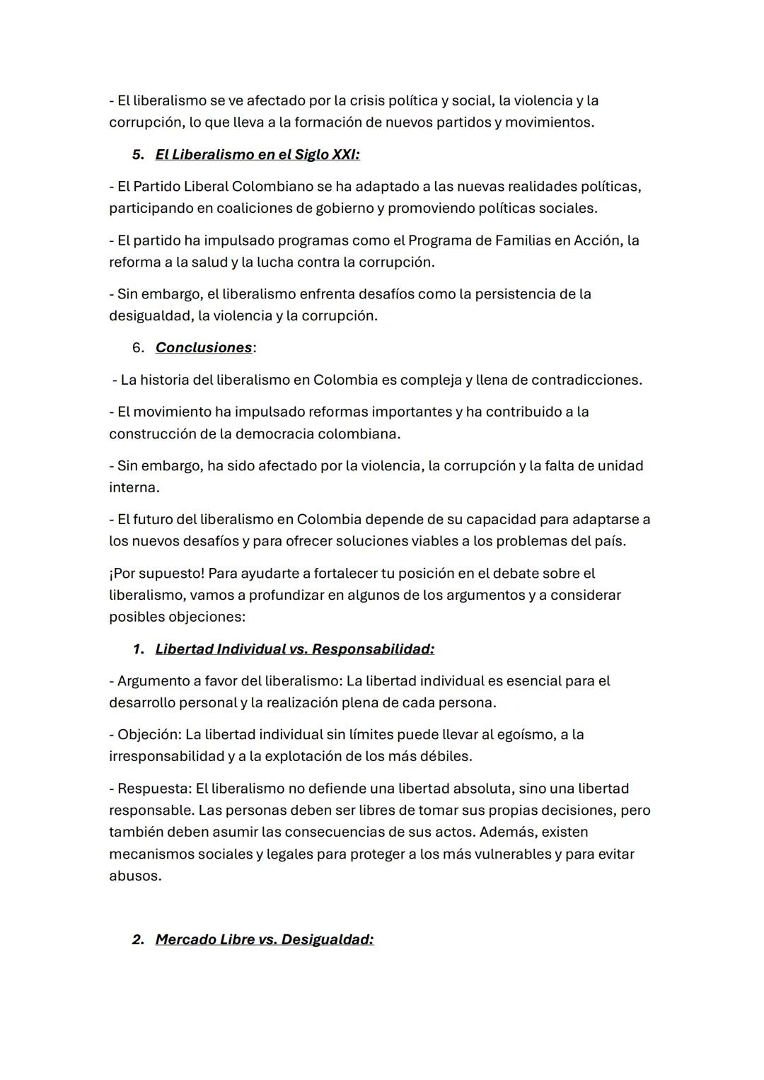 # La historia del liberalismo en Colombia:
El liberalismo en Colombia ha sido un movimiento político e ideológico
fundamental en la constru