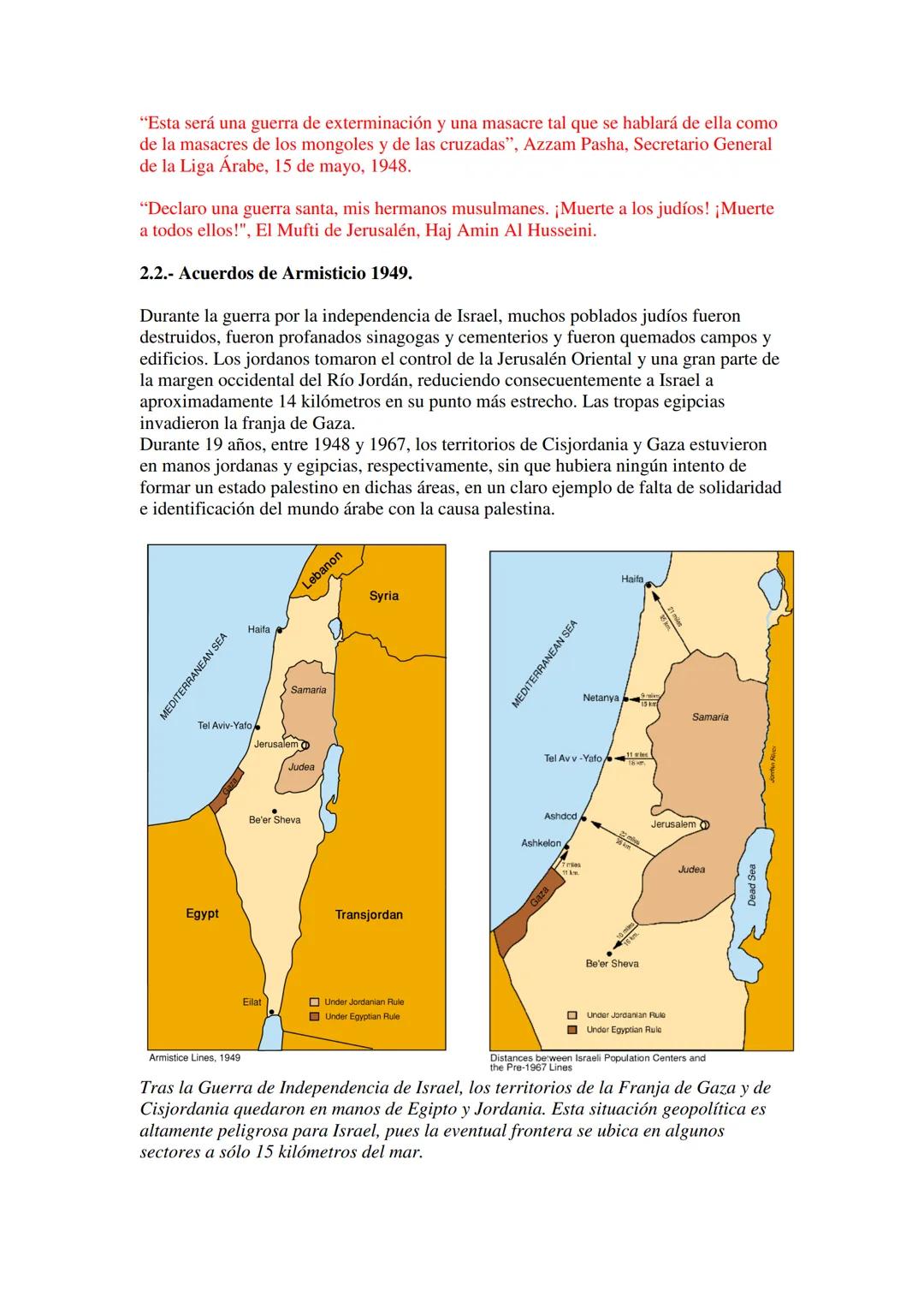 GUIA BASICA DEL CONFLICTO PALESTINO - ISRAELI
1.- LOS DERECHOS HISTORICOS.
1.1.- La Era Bíblica y los imperios.
Los derechos históricos del