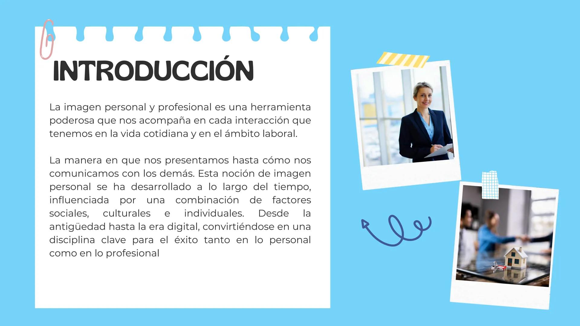 "EL ARTE DE LA
PRIMERA IMPRESIÓN”
PRESENTADO POR: MARIA FERNANDA BAQUERO Desarrolla
una imagen
personal y
profesional
magnética
CONTENIDO
1