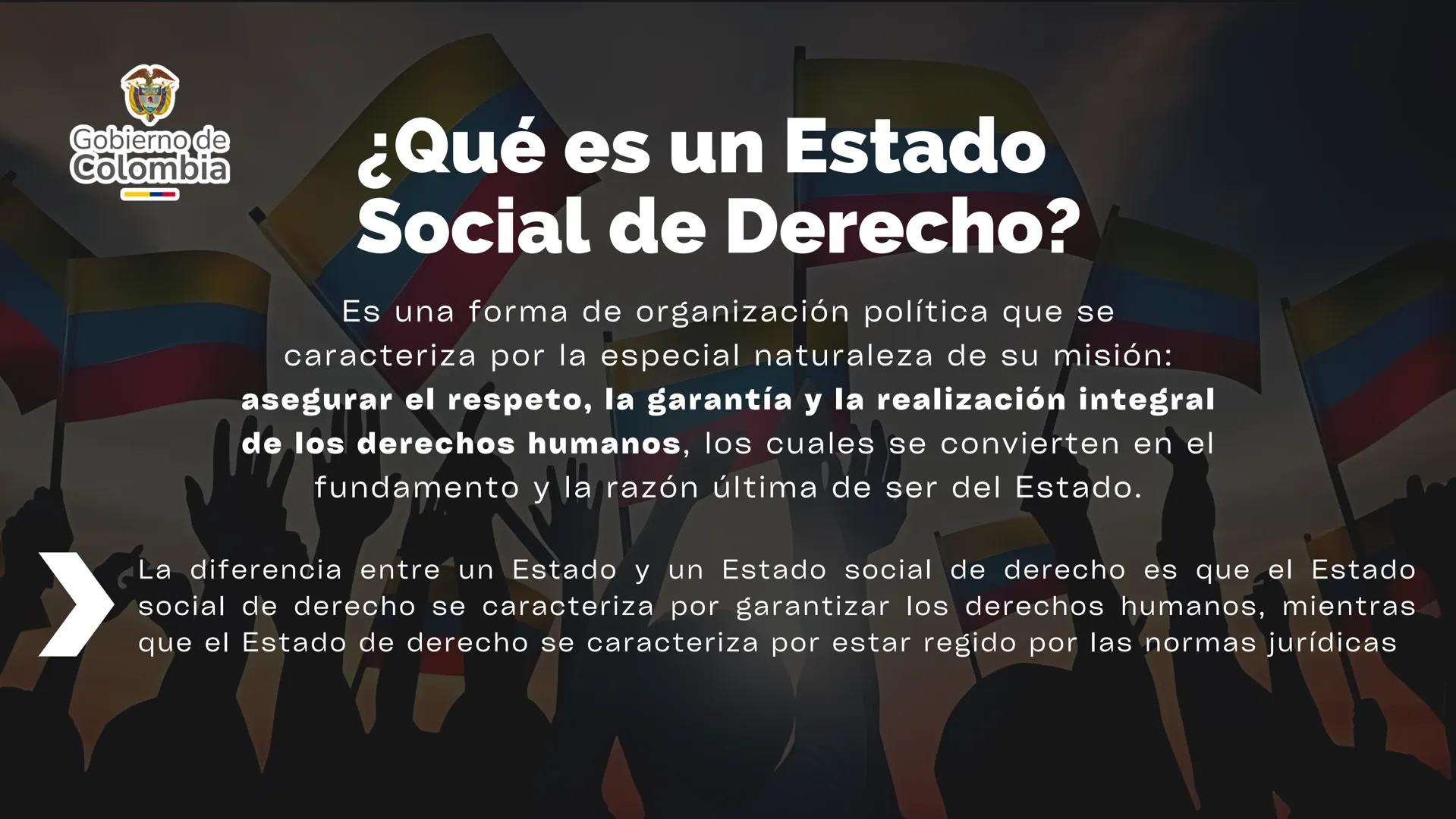 2024
Gobierno de
Colombia
LUIS FERNANDO IBARRA CÁRDENAS
EL ESTADO
COLOMBIANO Gobierno de
Colombia
“El mayor peligro de
los gobiernos es