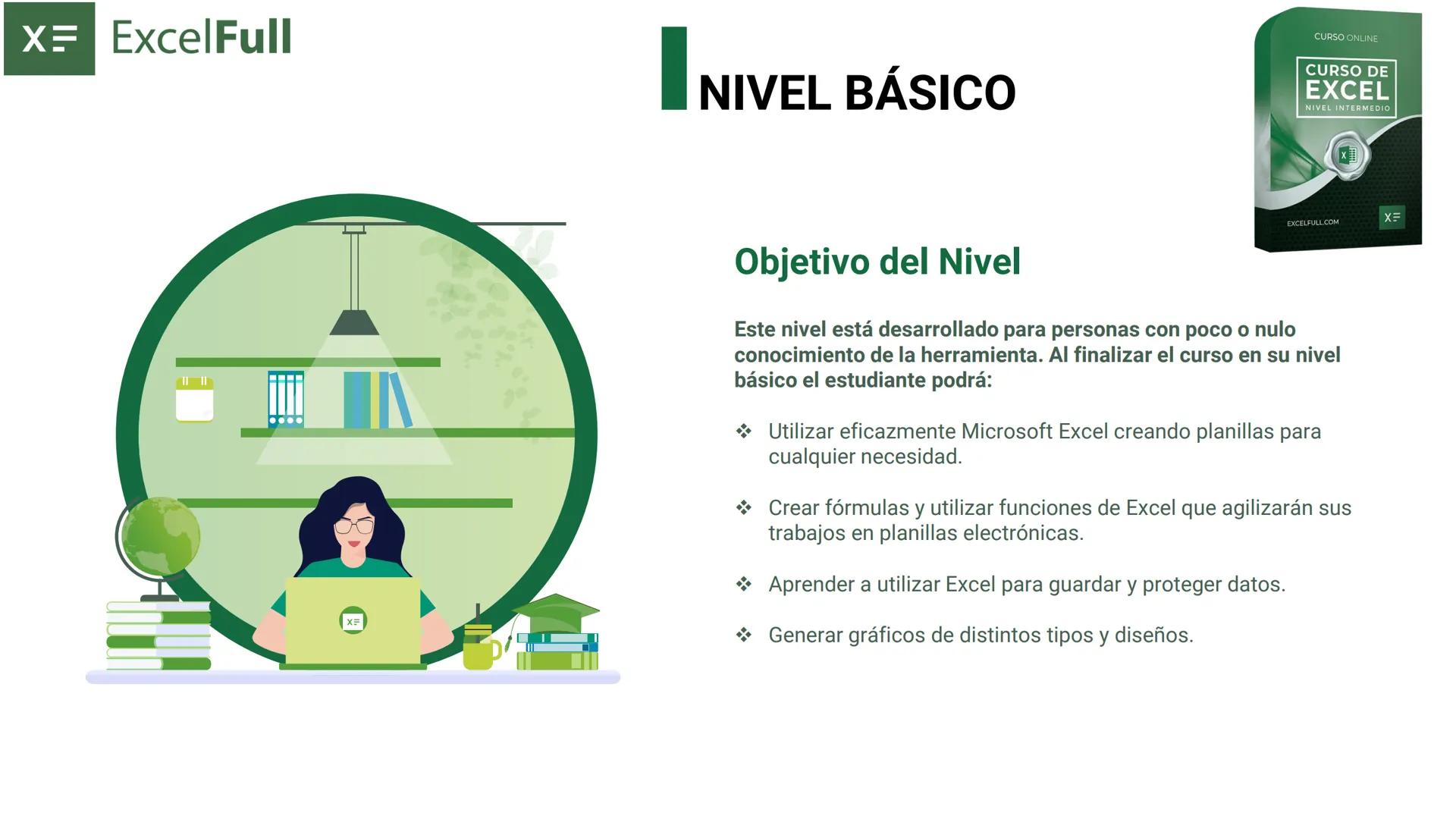 X= ExcelFull
Temario General
Curso de Microsoft Excel
Modalidad Online
2023 IT
Temari
Temario Excel
01
02
03
Temas a desarrollarse en
el Niv