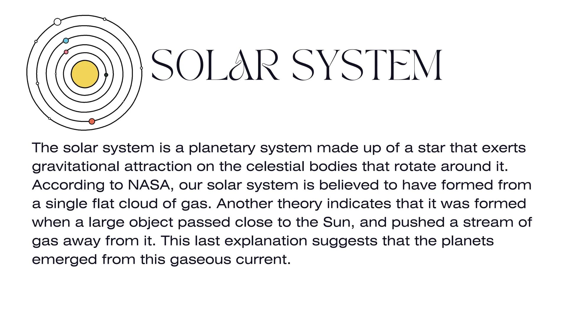THE
UNIVERSE
UNIVERSE
By:
Ana Sofia Gomez
Jacobo Granada
Lucia Mesa TOPICS
Universe Concept
How did it come
about
Origins of the universe
Co