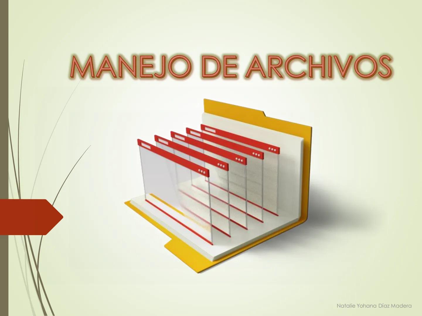# MANEJO DE ARCHIVOS
Natalie Yohana Díaz Madera # SISTEMA OPERATIVO
Programa que controla la forma como se
comunican todas las partes del