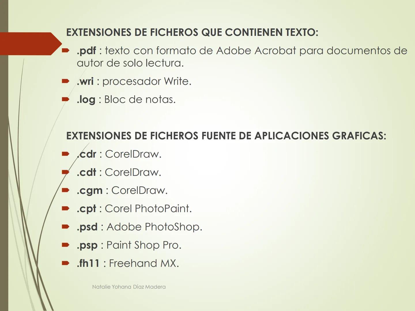 # MANEJO DE ARCHIVOS
Natalie Yohana Díaz Madera # SISTEMA OPERATIVO
Programa que controla la forma como se
comunican todas las partes del
