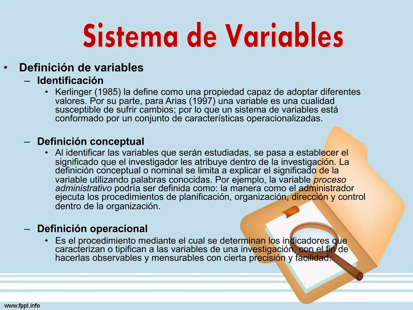 # Seminario II de Investigación
## Marco Teórico
Milagros Patrón Noriega
Docente
www.fppt.info # LAS VARIABLES DE INVESTIGACIÓN
# Y EL MA