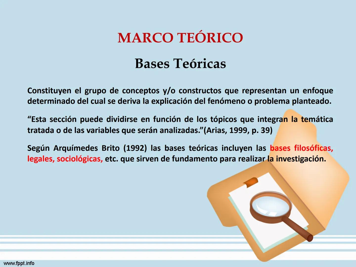 # Seminario II de Investigación
## Marco Teórico
Milagros Patrón Noriega
Docente
www.fppt.info # LAS VARIABLES DE INVESTIGACIÓN
# Y EL MA