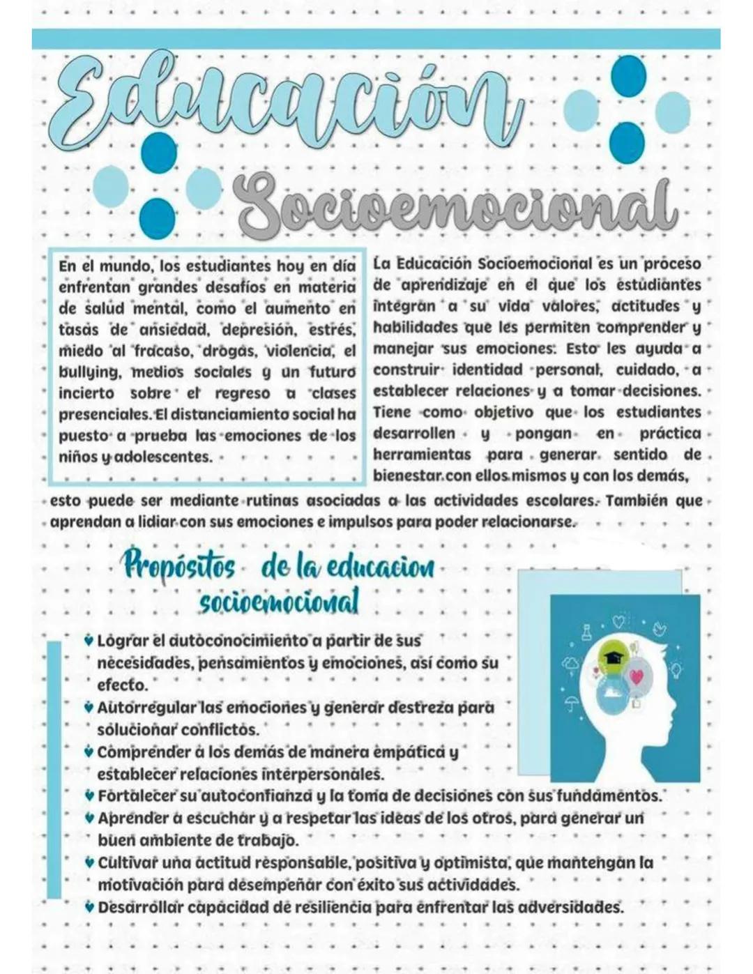 Educación socioemocial