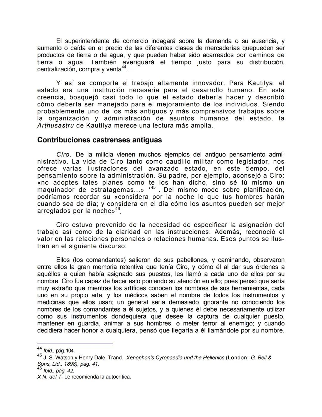 Unidad 1
• Orígenes del pensamiento administrativo
"Si consideramos la reserva con que se rodea todo buen empresario
forzado por la compet