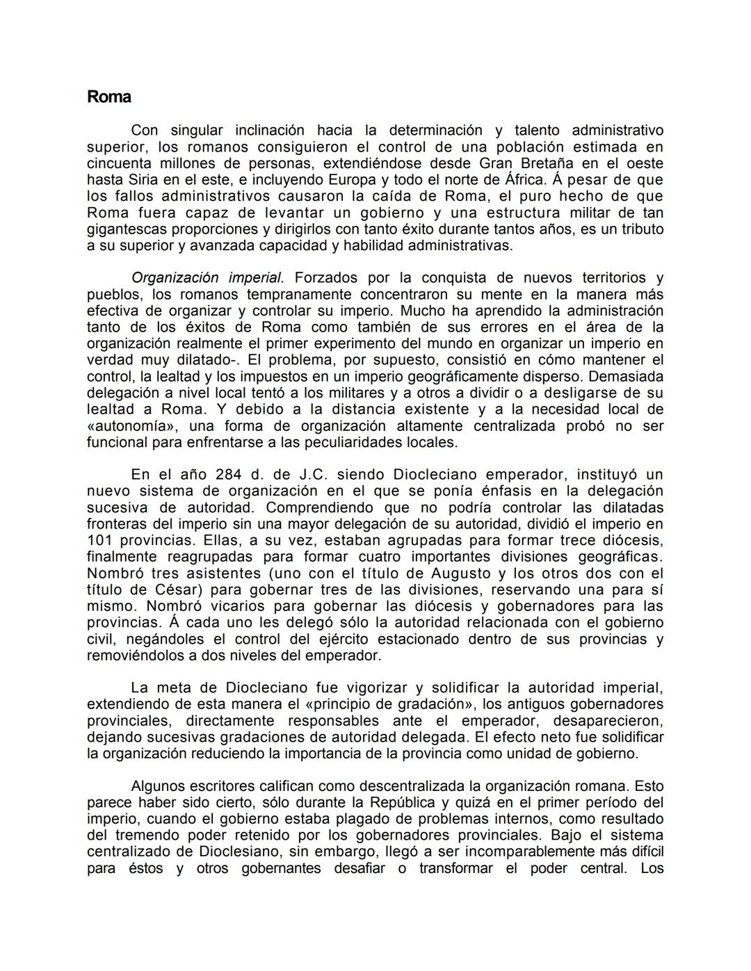 Unidad 1
• Orígenes del pensamiento administrativo
"Si consideramos la reserva con que se rodea todo buen empresario
forzado por la compet