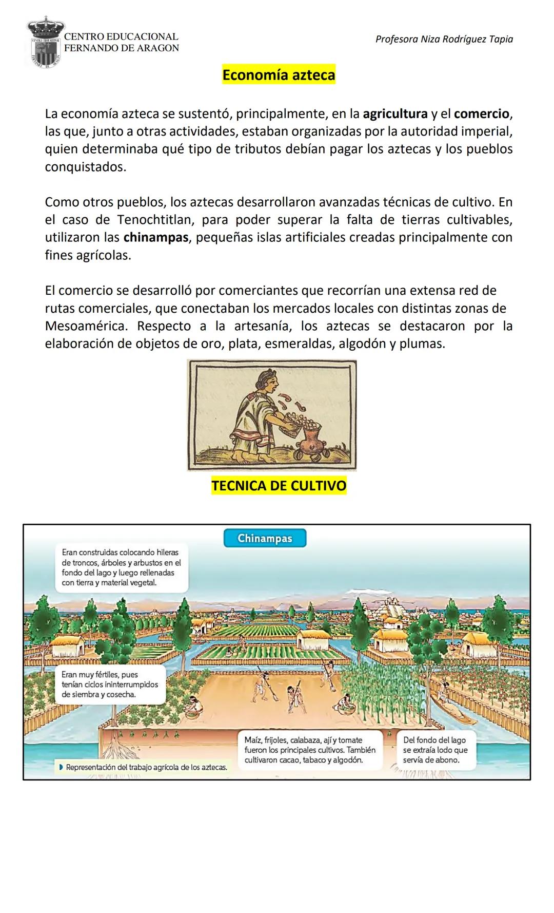CENTRO EDUCACIONAL
FERNANDO DE ARAGON
Profesora Niza Rodríguez Tapia
GUÍA DE ESTUDIO
HISTORIA Y GEOGRAFÍA
CUARTOS AÑOS BÁSICOS
(Semana del 2