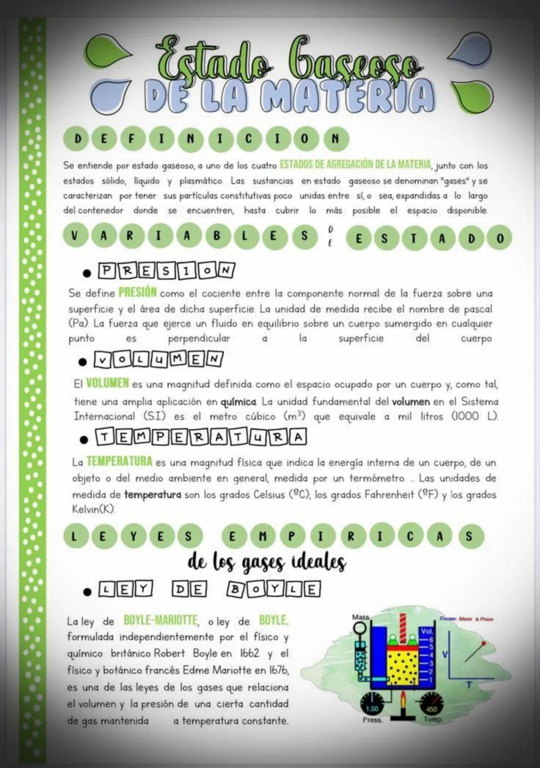 # Estado Gaseoso
DE LA MATERIA
D E F I N I C IO N
Se entiende por estado gaseoso, a uno de los cuatro ESTADOS DE AGREGACIÓN DE LA MATERIA