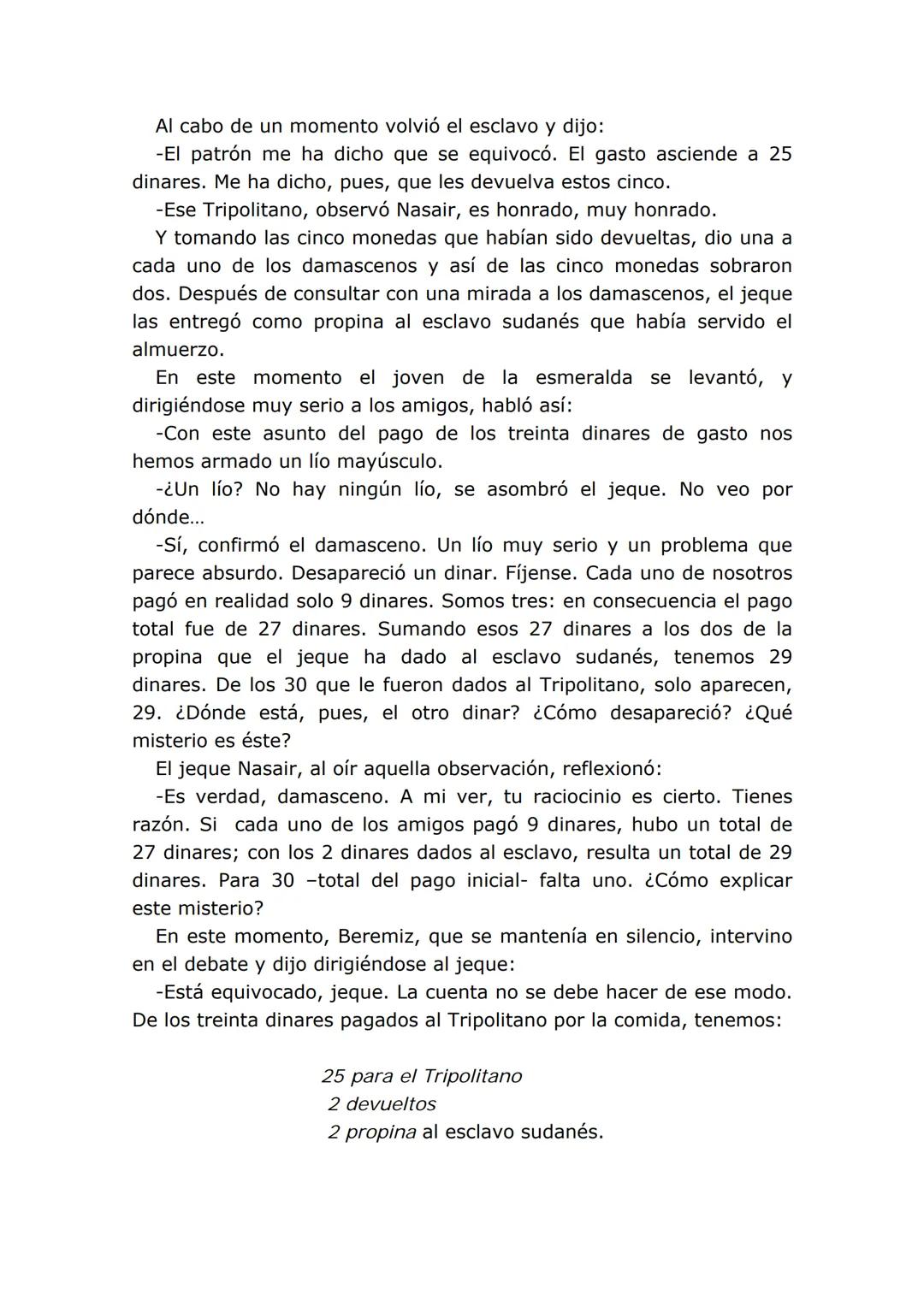 EL HOMBRE QUE
CALCULABA
Malba Tahan
* Malba Tahan es un pseudónimo del verdadero autor de la obra: Julio
César de Mello e Souza (1895-1974),