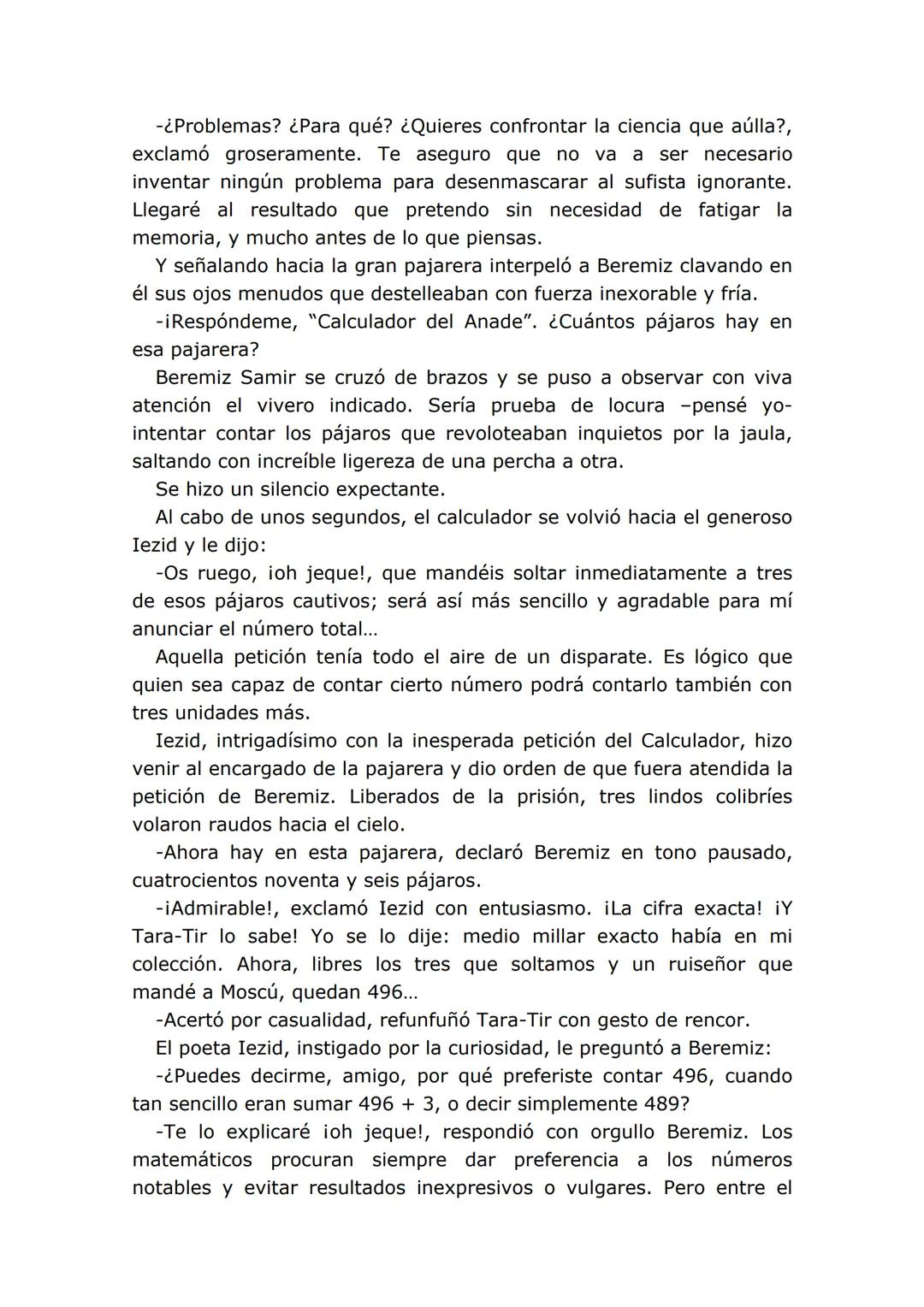 EL HOMBRE QUE
CALCULABA
Malba Tahan
* Malba Tahan es un pseudónimo del verdadero autor de la obra: Julio
César de Mello e Souza (1895-1974),