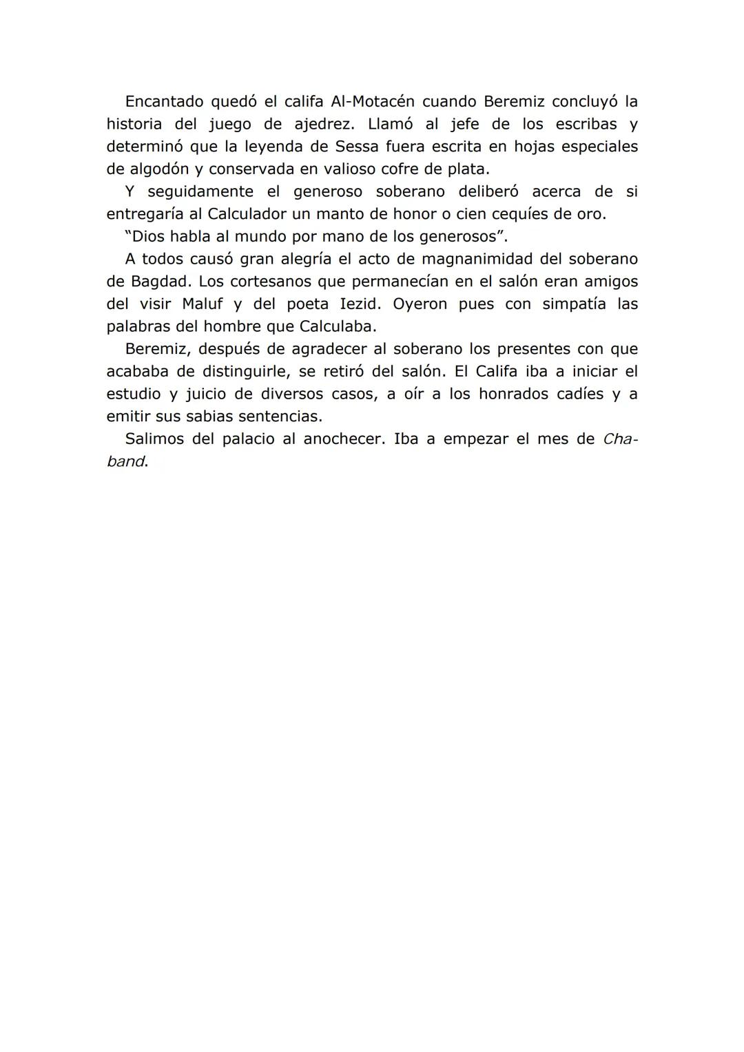 EL HOMBRE QUE
CALCULABA
Malba Tahan
* Malba Tahan es un pseudónimo del verdadero autor de la obra: Julio
César de Mello e Souza (1895-1974),