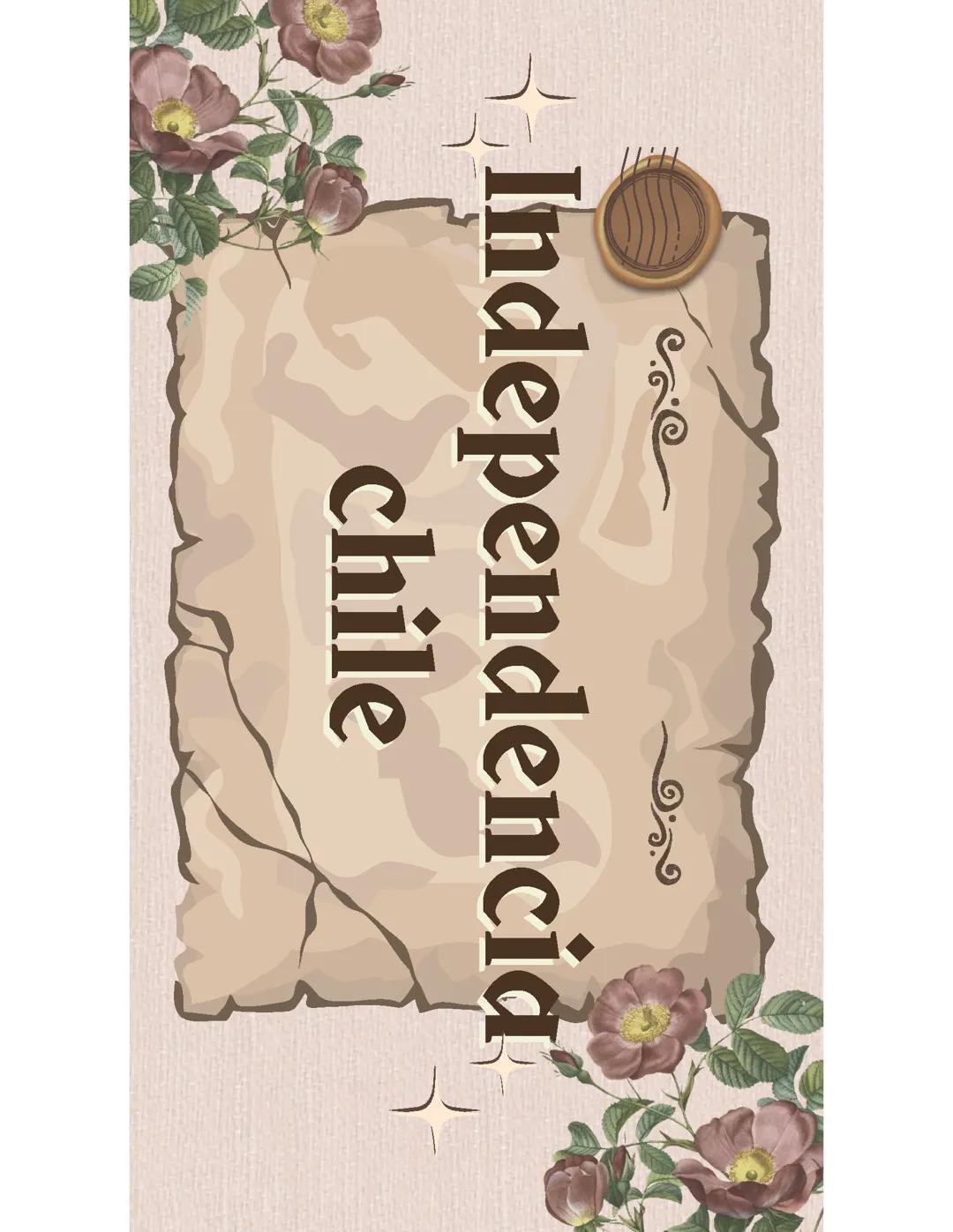 Independencia de Chile presentación