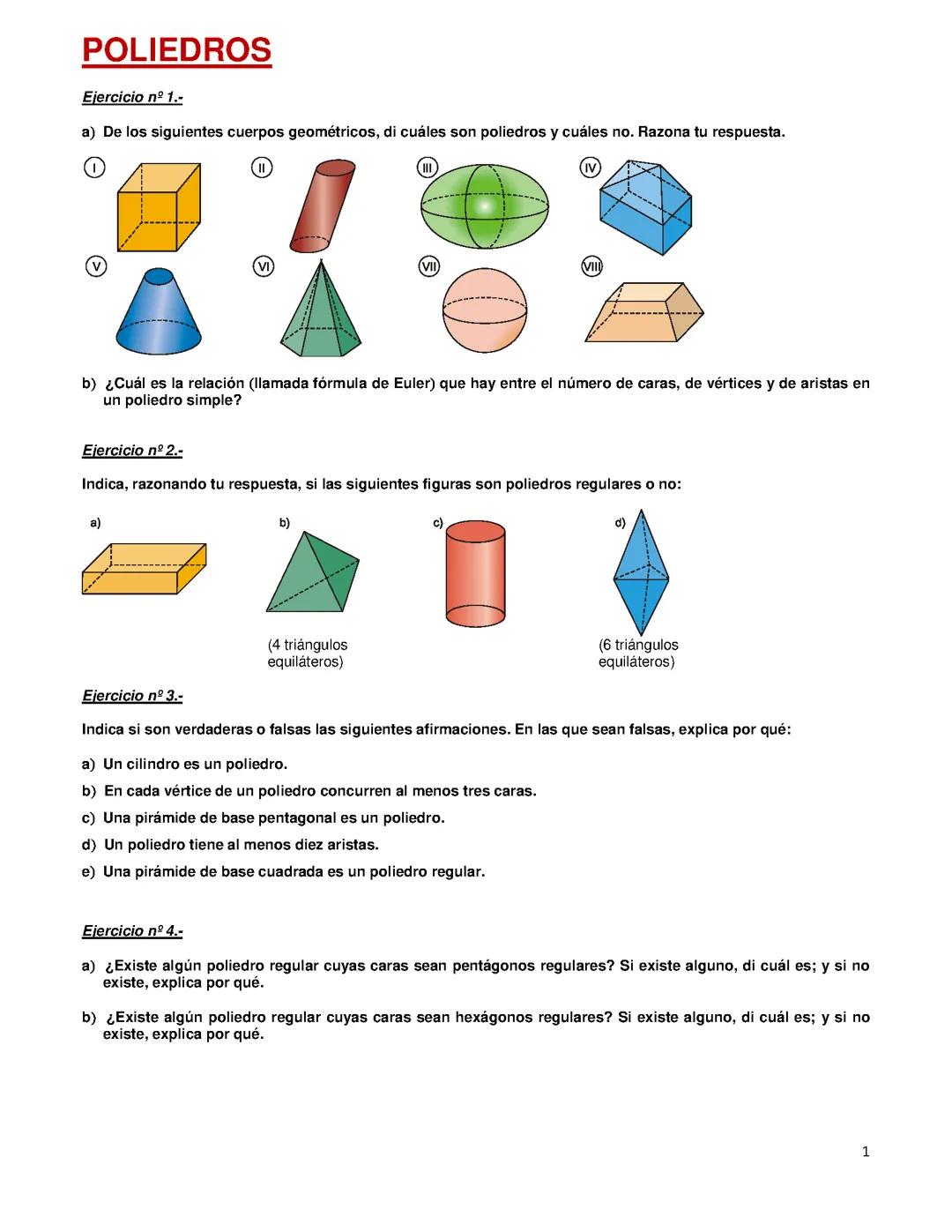 Ejercicios De Polígono