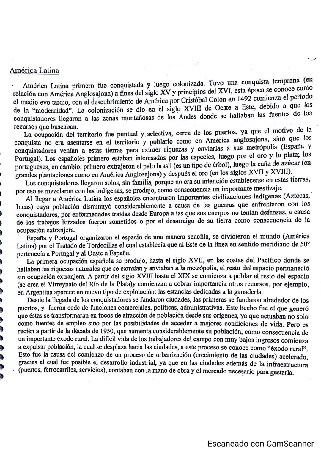 # Conquista y Colonización de América:
Conquistar: proceso de ocupación territorial que consiste en asentarse en un lugar de forma
transito