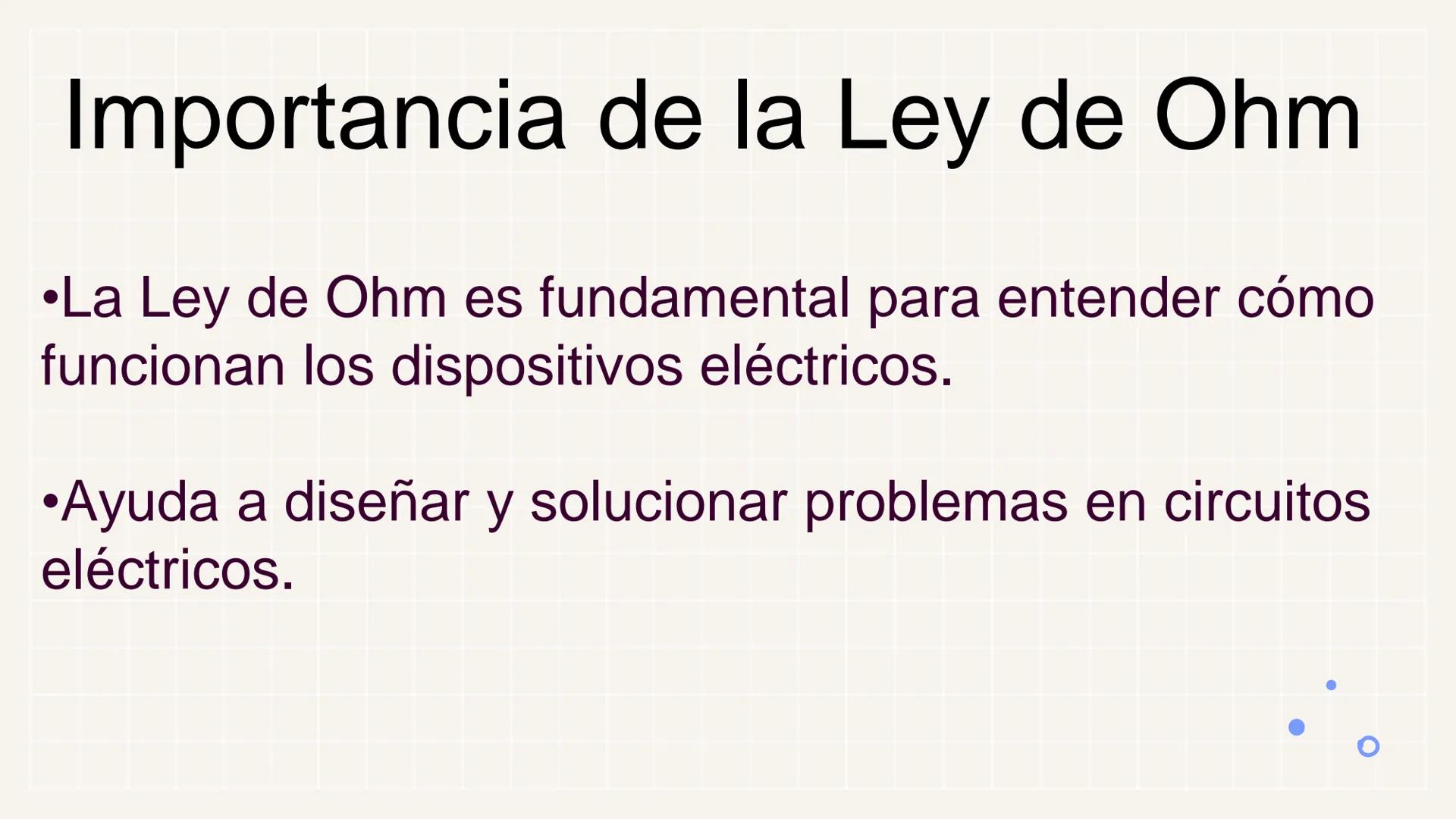 # LEY DE OHM
Entendiendo la relación entre
Voltaje, Corriente y Resistencia # ¿Qué es la Ley de Ohm?
La Ley de Ohm es una
fórmula que desc