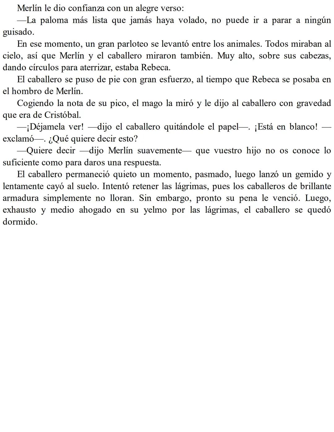 ROBERT FISHER
El Caballero
DE LA
Armadura
Oxidada El caballero de la armadura oxidada (en inglés, The Knight in Rusty Armor) es
una novela