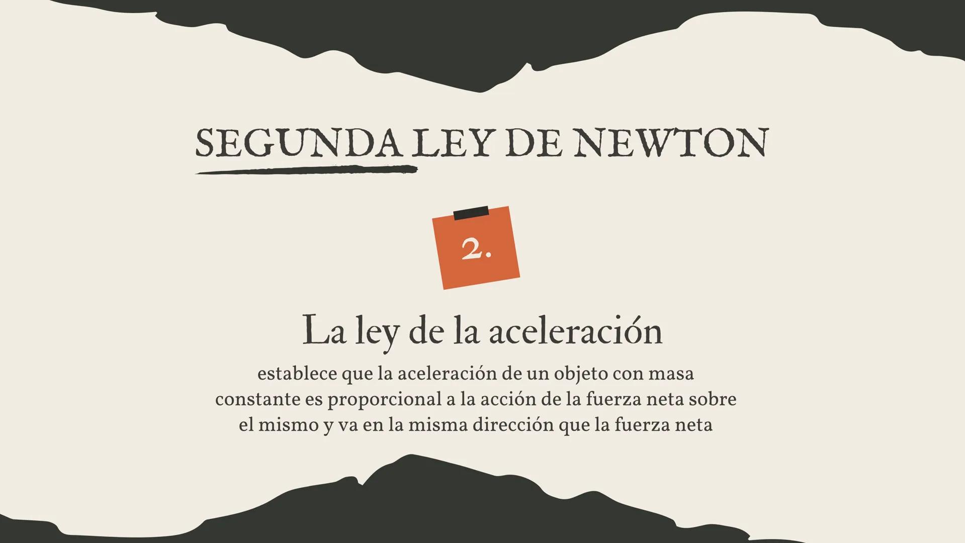 LEYES DEL MOVIMIENTO
DE NEWTON
Fuerza y movimiento en la práctica
---> I.
2.
3.
HOY APRENDEREMOS...
¿Cómo se relacionan la fuerza y el movim