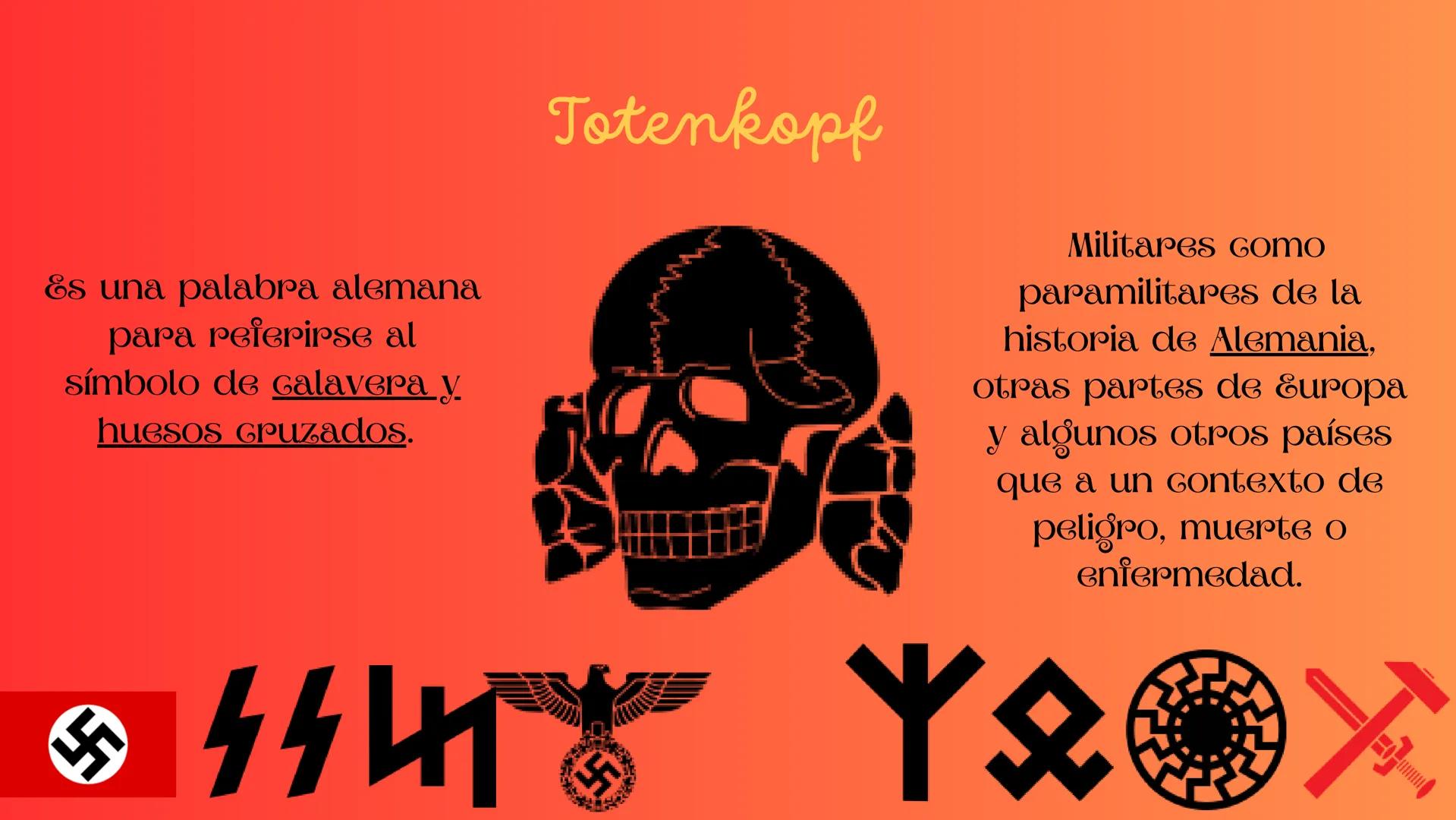 ALEMANIA
Nazismo
F ¿Qué fue?
Fue un movimiento político y social
originado en la Alemania posterior a
la Primera Guerra Mundial,
específicam