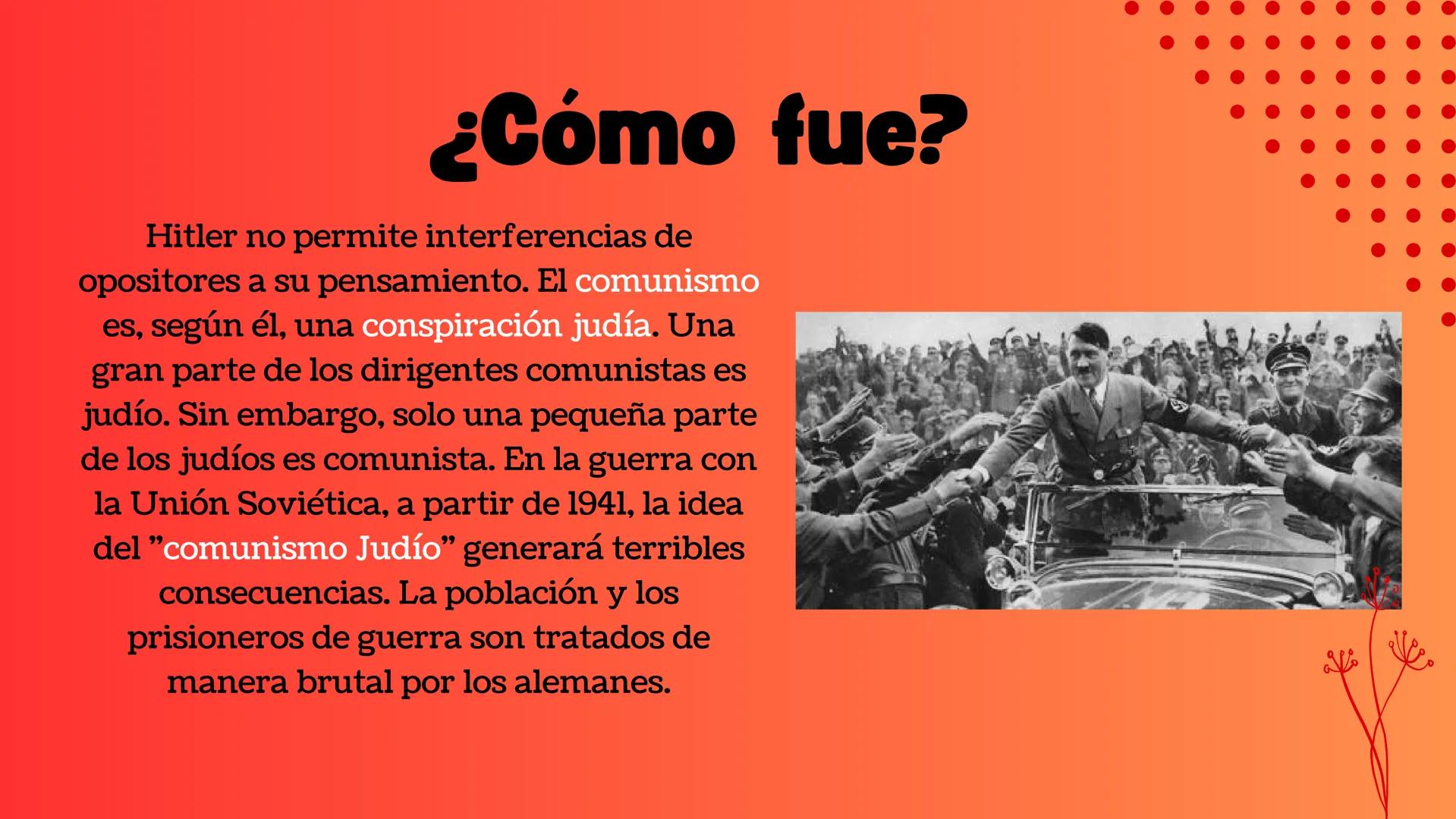 ALEMANIA
Nazismo
F ¿Qué fue?
Fue un movimiento político y social
originado en la Alemania posterior a
la Primera Guerra Mundial,
específicam