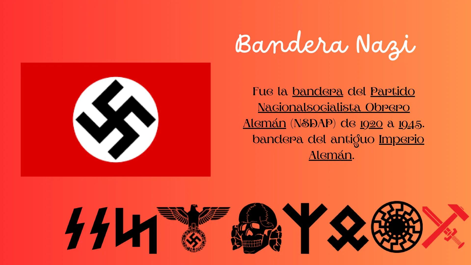 ALEMANIA
Nazismo
F ¿Qué fue?
Fue un movimiento político y social
originado en la Alemania posterior a
la Primera Guerra Mundial,
específicam